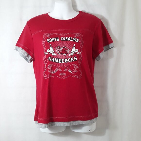 University of South Carolina USC Gamecocks Tee - Ladies' XL - Picture 1 of 10